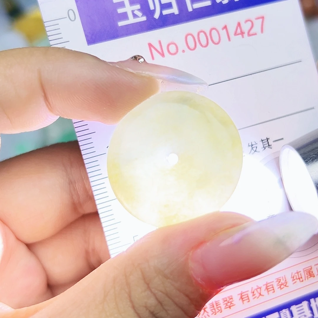 翡翠未镶嵌吊坠(不含链)111