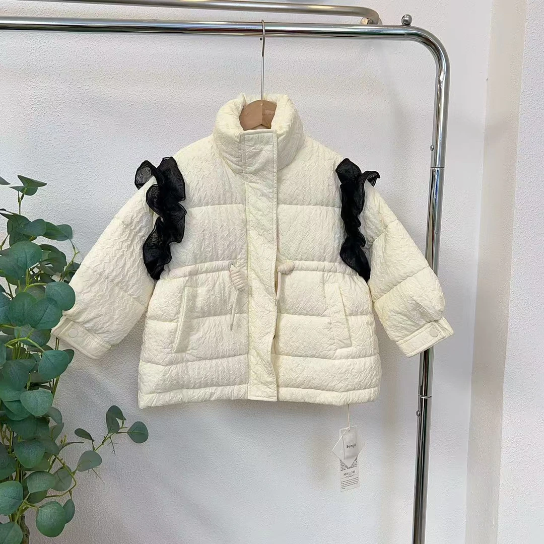 4849森米色羽绒服