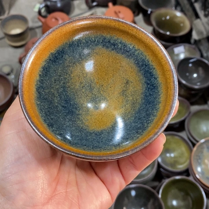 茶盏建阳建盏微瑕柴烧