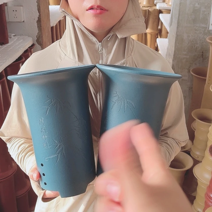 紫砂花盆宜兴紫砂精品花盆