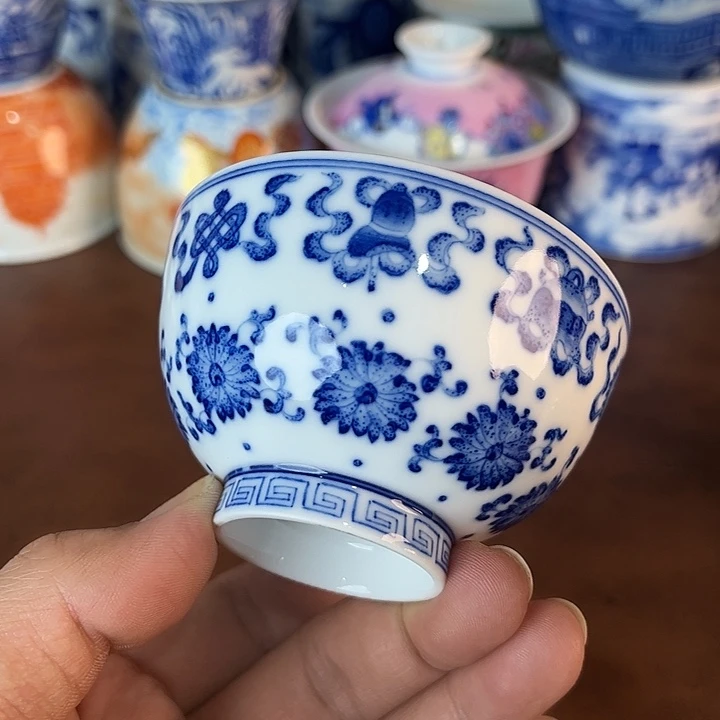 瓷片景德镇全手工手绘陶瓷
