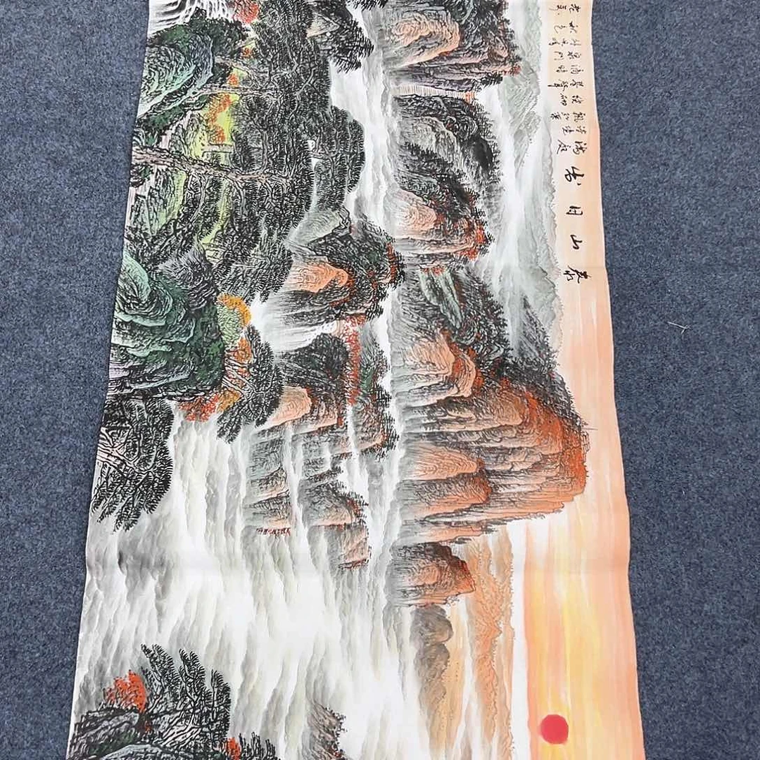 国画国画作品手绘