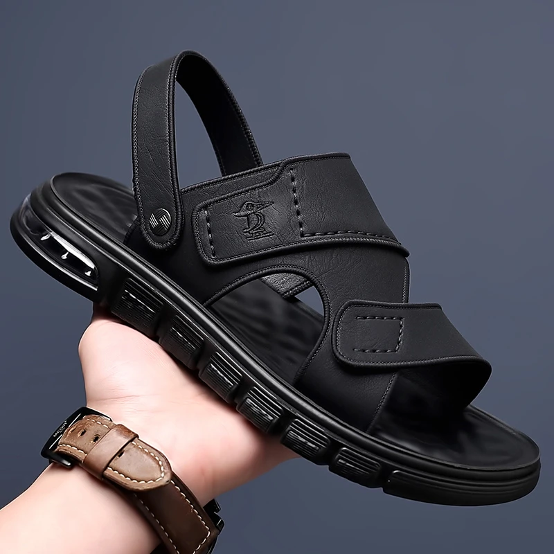 真皮牛皮】男士沙滩凉鞋 T 断码乱卖(听主播编码下单-要截图找客