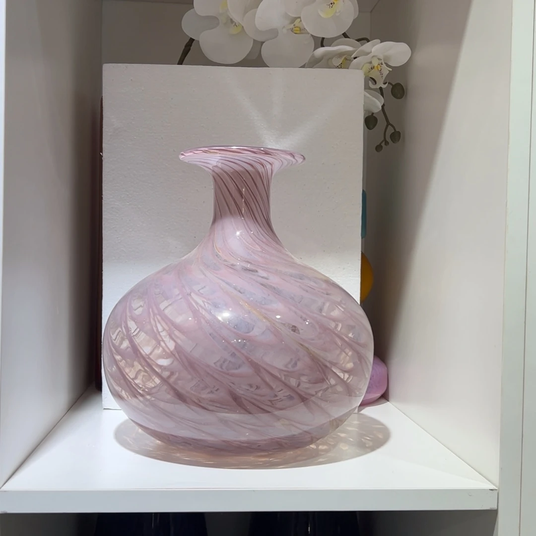 琉璃纯手工制作工艺品高29，内口径6