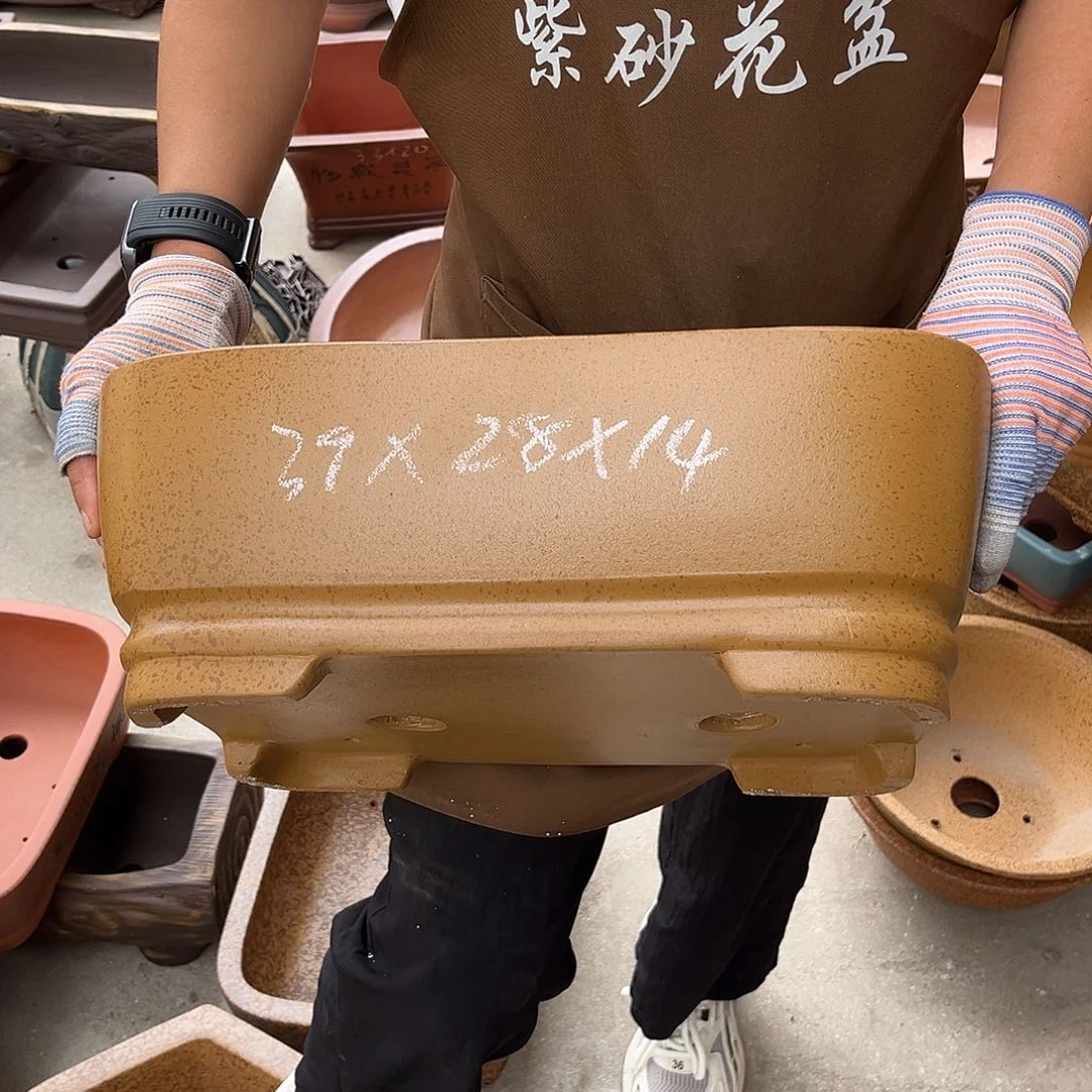 紫砂花盆盆景艺术