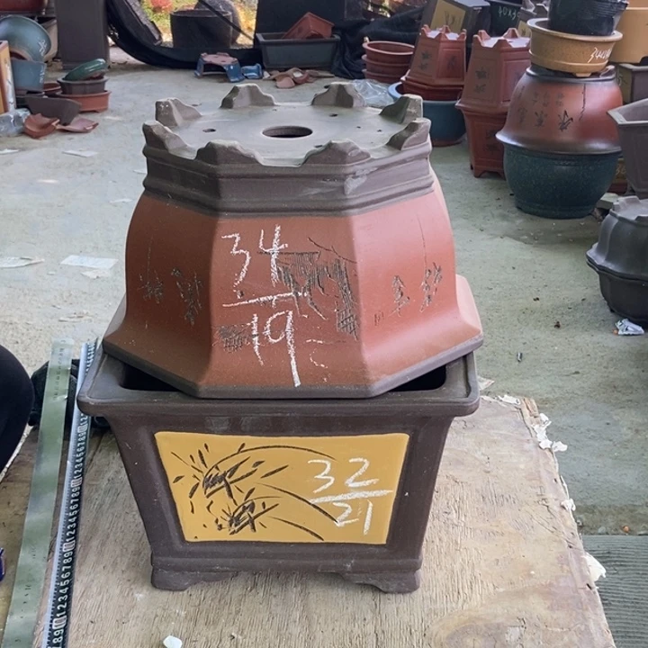 紫砂花盆紫砂紫砂