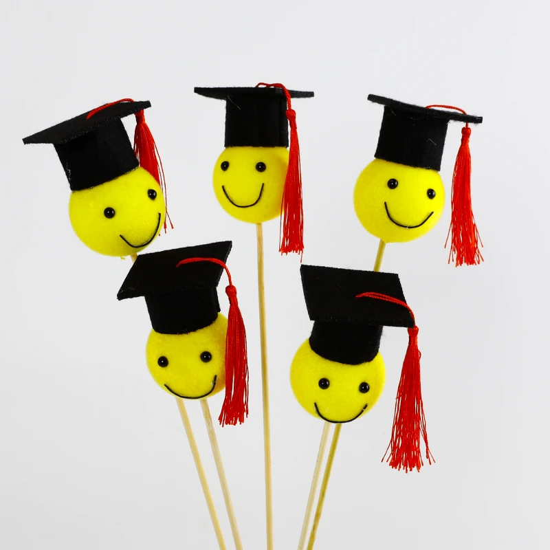 【花喜爱】高考毕业季小博士鲜花花艺配饰毕业季助考花束包装材DIY