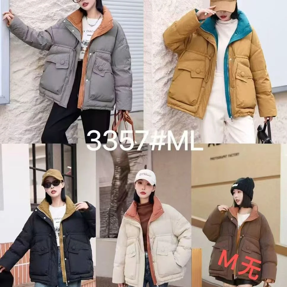 2024年新款休闲时尚皮棉衣