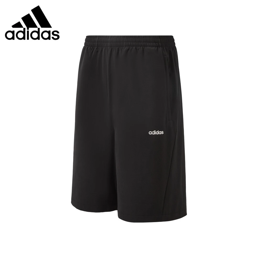 adidas阿迪达斯短裤男款 M DRY W LBR ST 夏季透气黑色运动JE3563