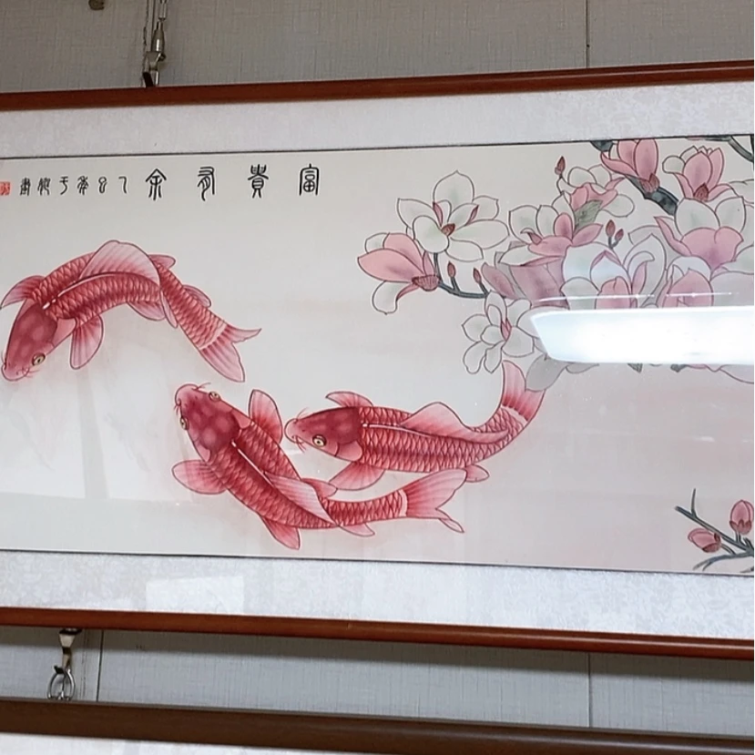 【闪购商品】国画手绘国画工笔带框