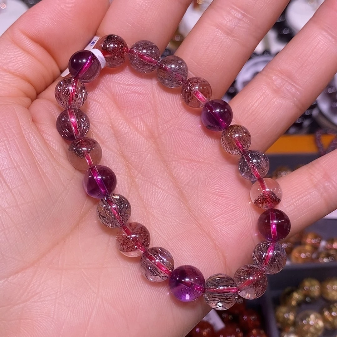 水晶手链未镶嵌欣****5超七9mm