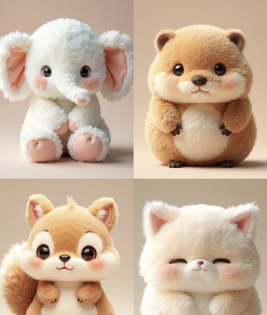 蛋糕搪胶潮玩少女礼物挂件摆件