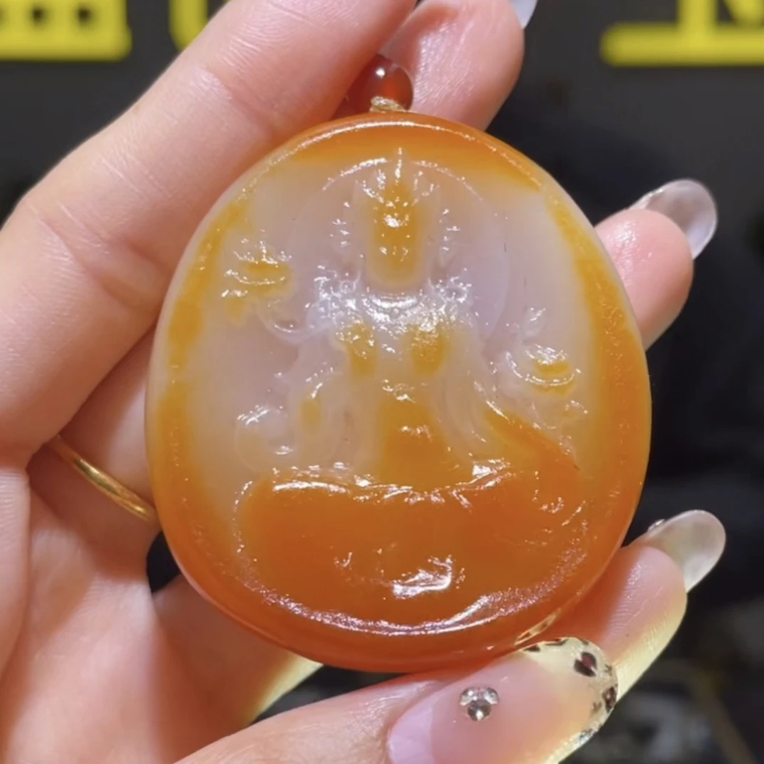 手把件货玉石把玩件文玩摆件D2