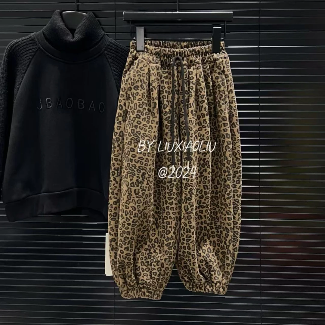 杭州六小六正版 BY LIUXIAOLIU冬季儿童加绒休闲裤12892