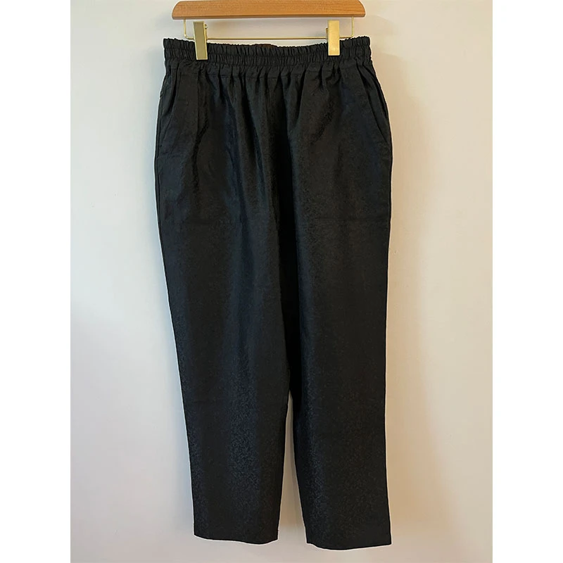 【非遗香云纱】2023新款香云纱系列桑蚕丝树十年包浆老料小脚裤