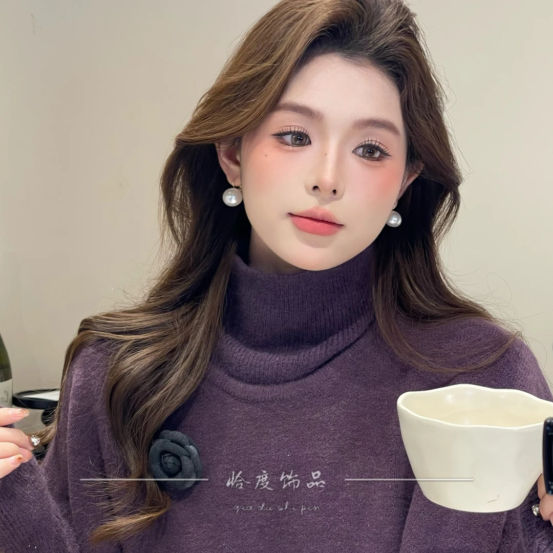 【恰度】简约温柔珠珠耳扣气质百搭