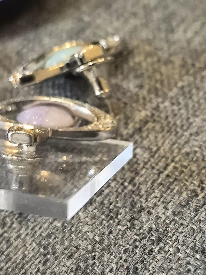 铜合金琉璃耳饰 花花家新款（紫气东来）