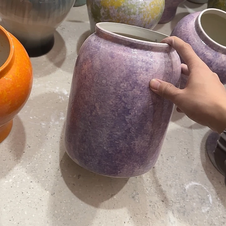 手工艺品钧瓷无孔