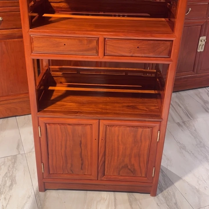 三***禾紫檀木类成套家具126层架 补价