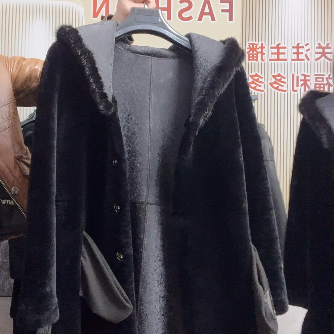 莉莉家时尚女装皮草L