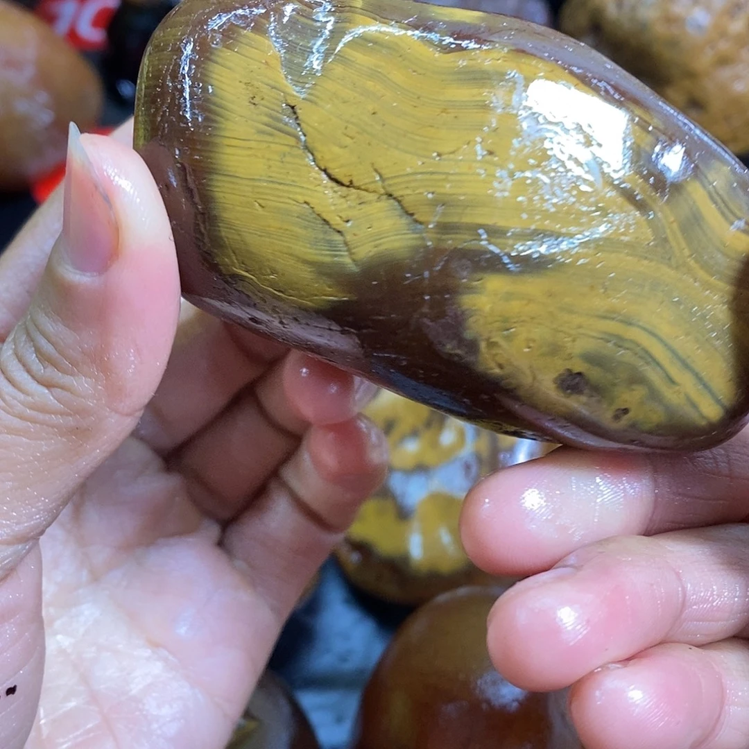 玛瑙/玉髓未镶嵌手把件