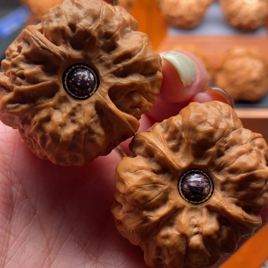 把件文玩核桃36尺寸蛤蟆头