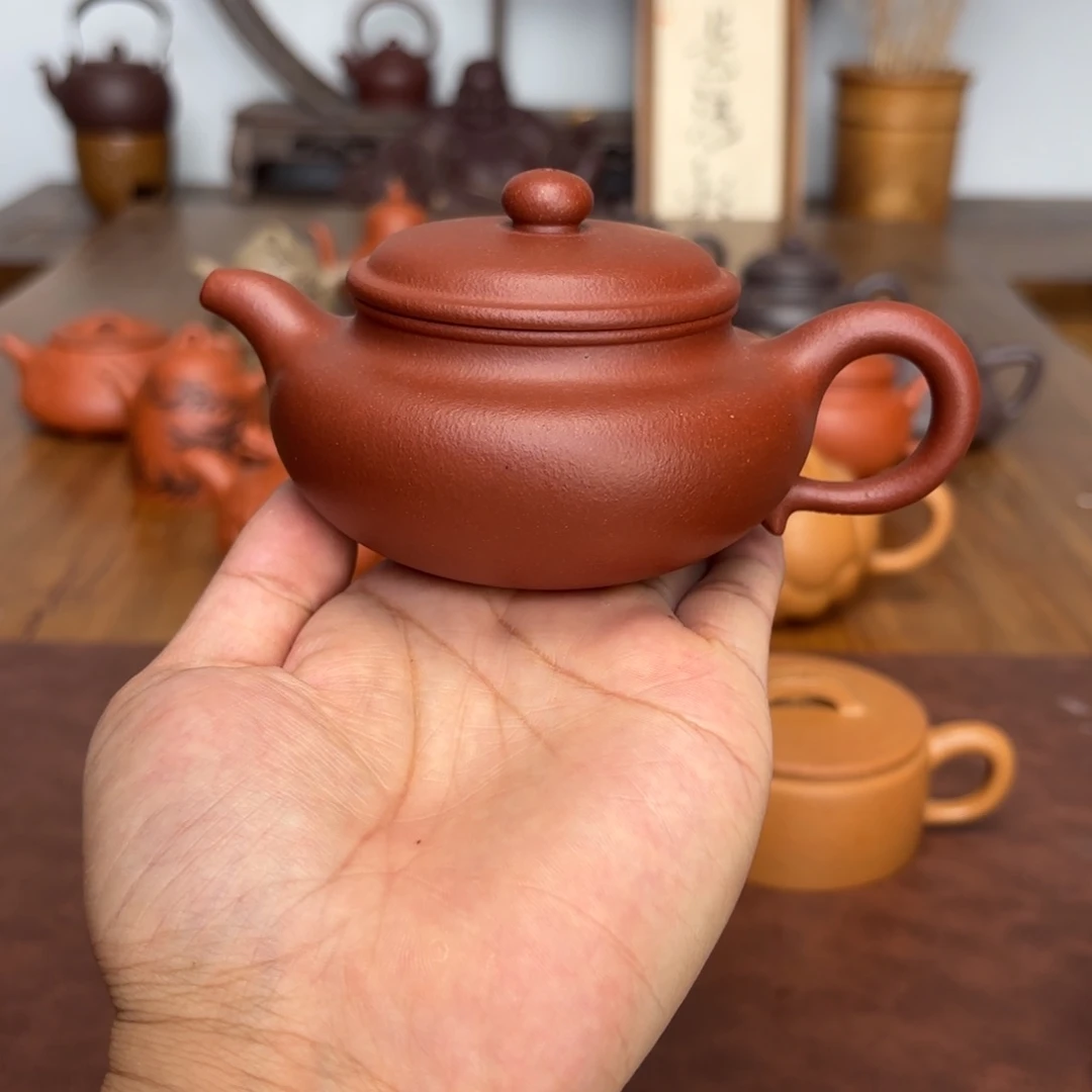 茶壶紫砂仿古200毫升零添加红降坡一物一检测