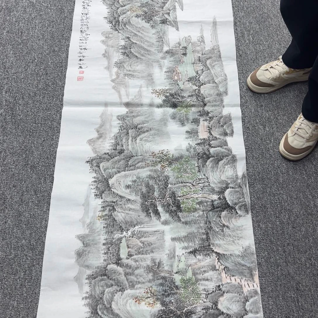 国画纯手绘字画宣纸