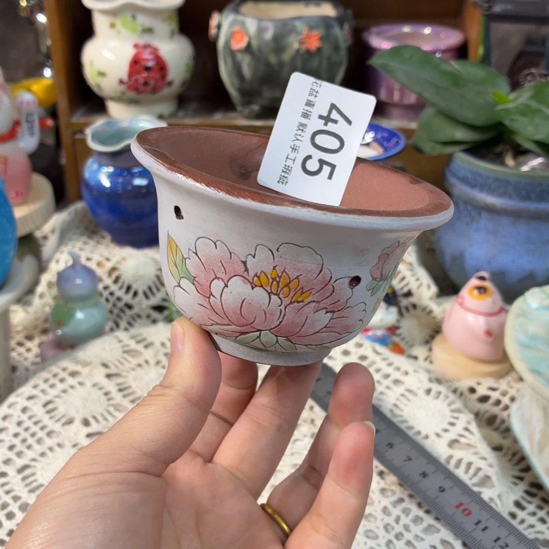 景德镇陶瓷花盆艺术