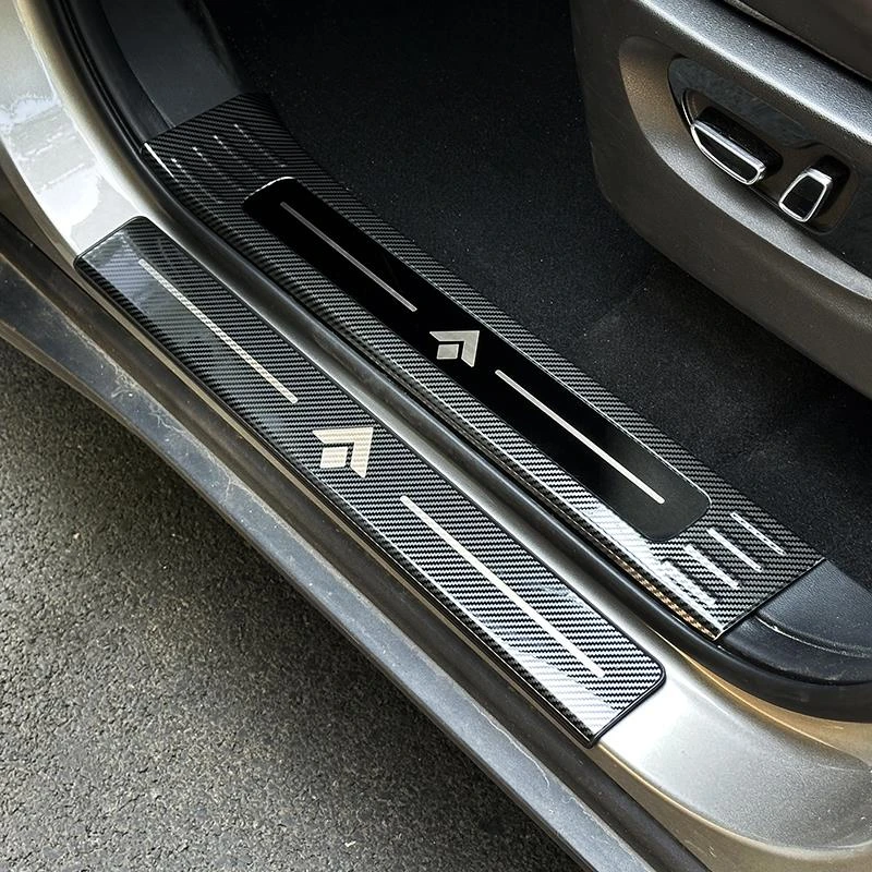 埃安YPLUS改装件 S魅580 SPLUS SMAX迎宾踏板门槛条新标内饰用品