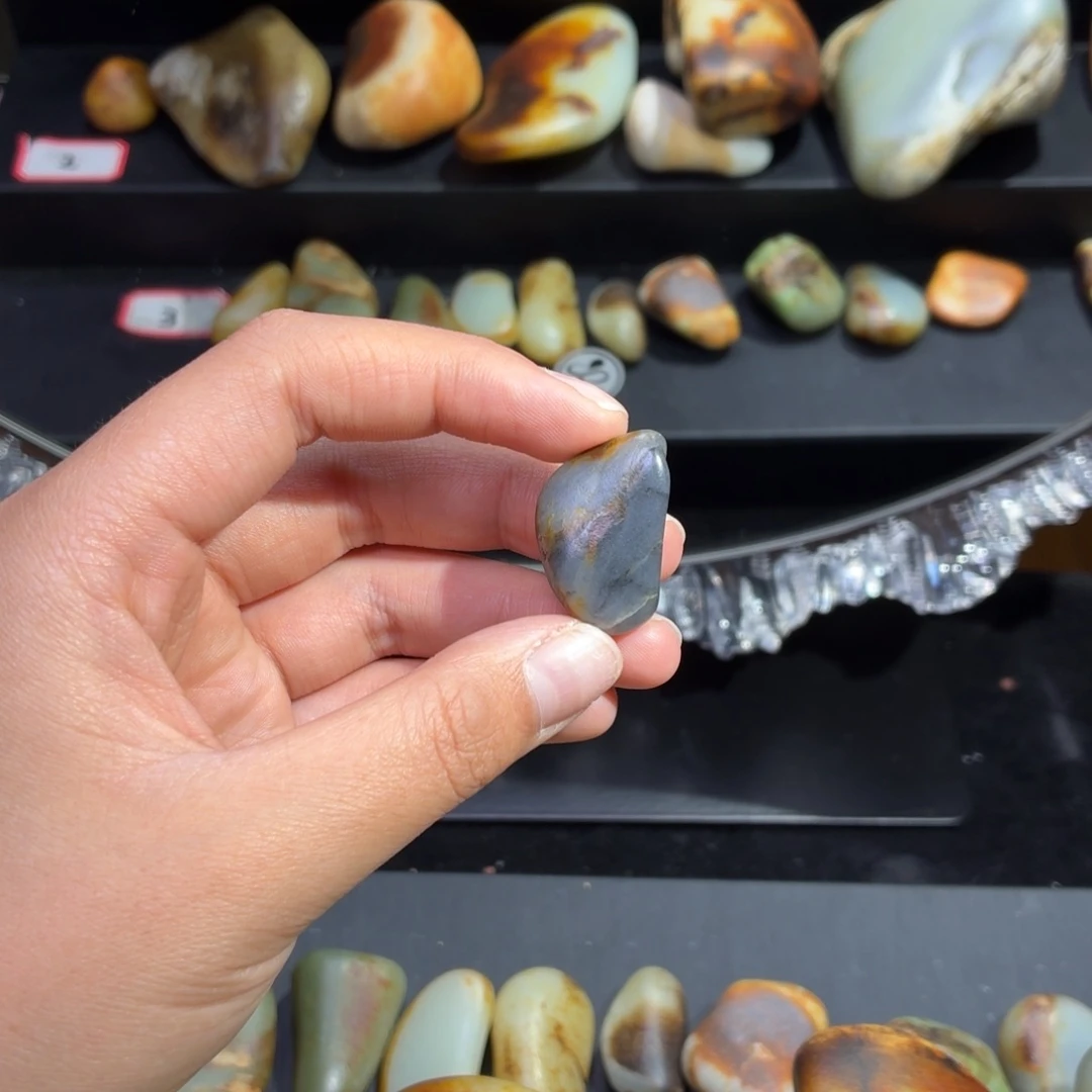 和田玉未镶嵌挂件10