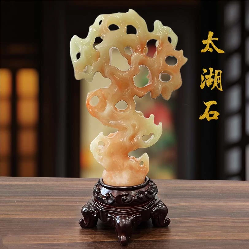 太湖石客厅玄关老板办公室摆件30*22*55约5.6kg-MT-25019