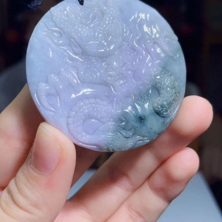 翡翠未镶嵌吊坠(不含链)A10