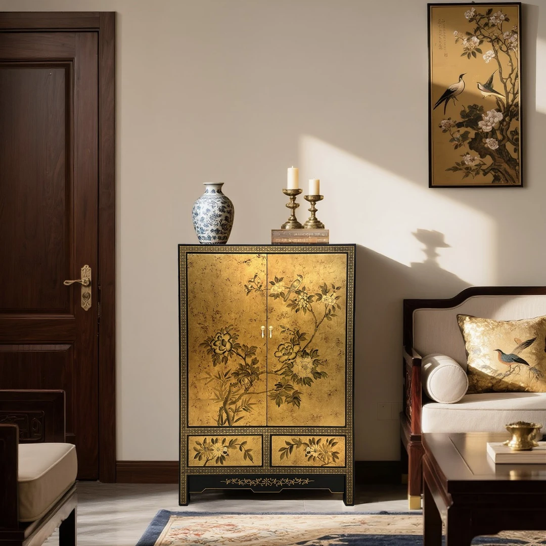 TS128 装饰玄关柜 96*40*140cm