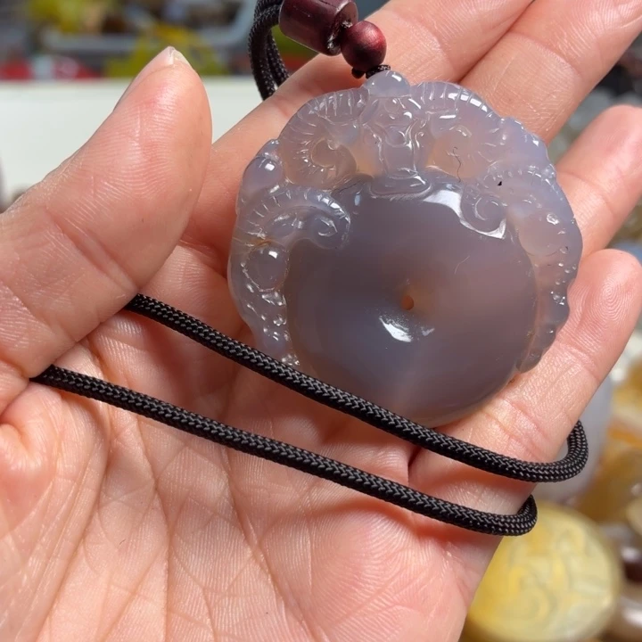 玛瑙/玉髓未镶嵌吊坠(不含链)
