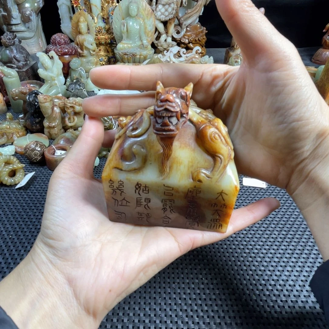和田玉挂件未镶嵌厚**物