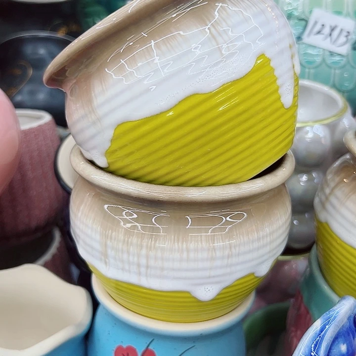 有孔，满10元发货多肉陶瓷花盆