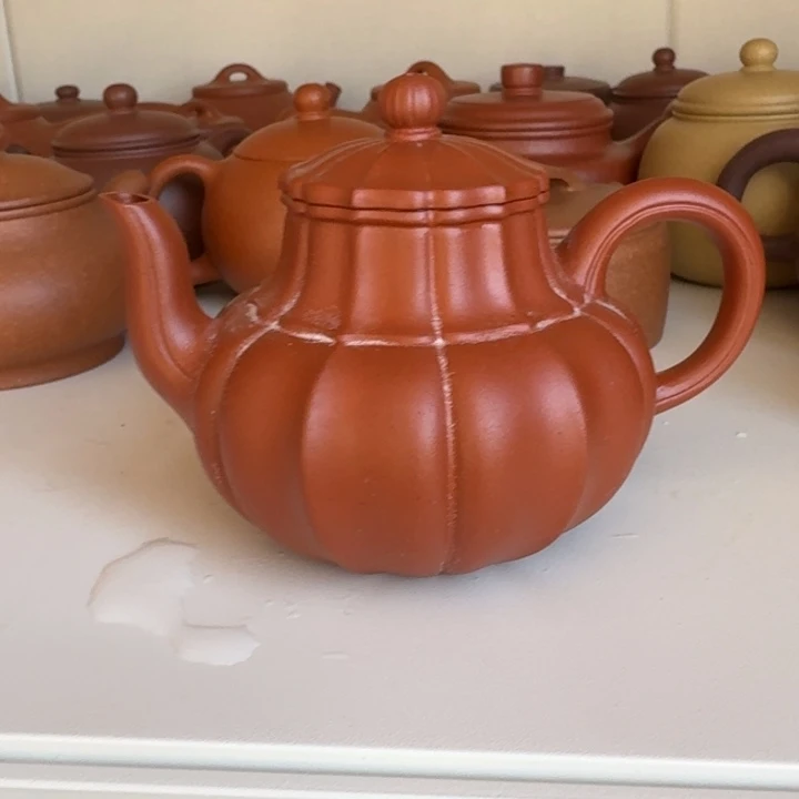 茶壶紫砂朱泥筋纹思婷200cx