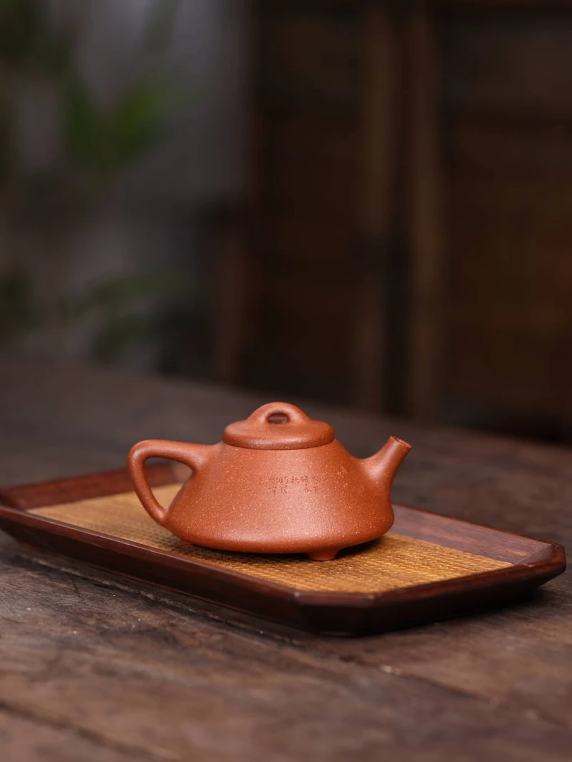 宜兴原矿紫砂壶子冶石瓢壶功夫茶壶手工茶半手工