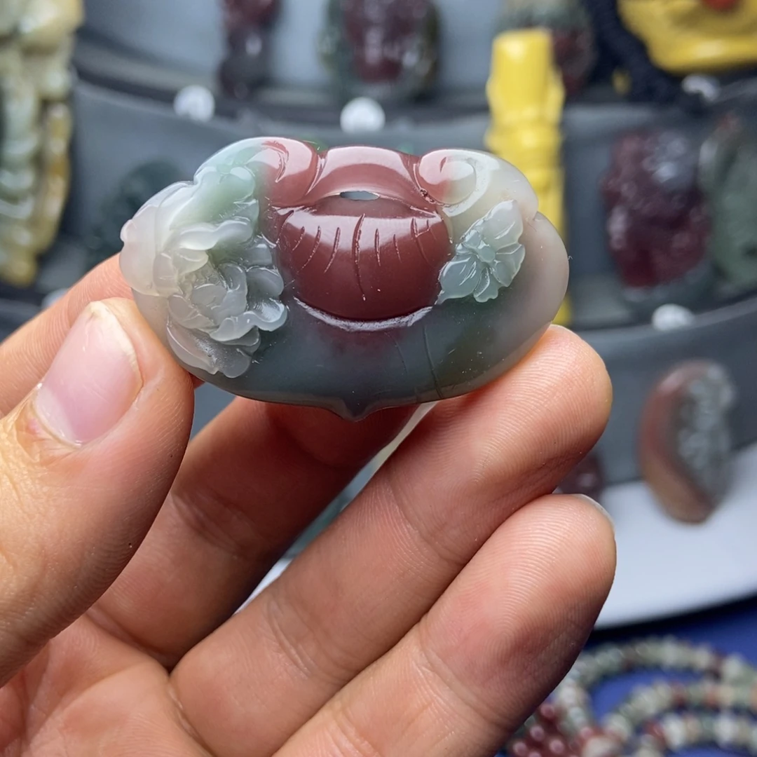 玛瑙/玉髓未镶嵌颈饰