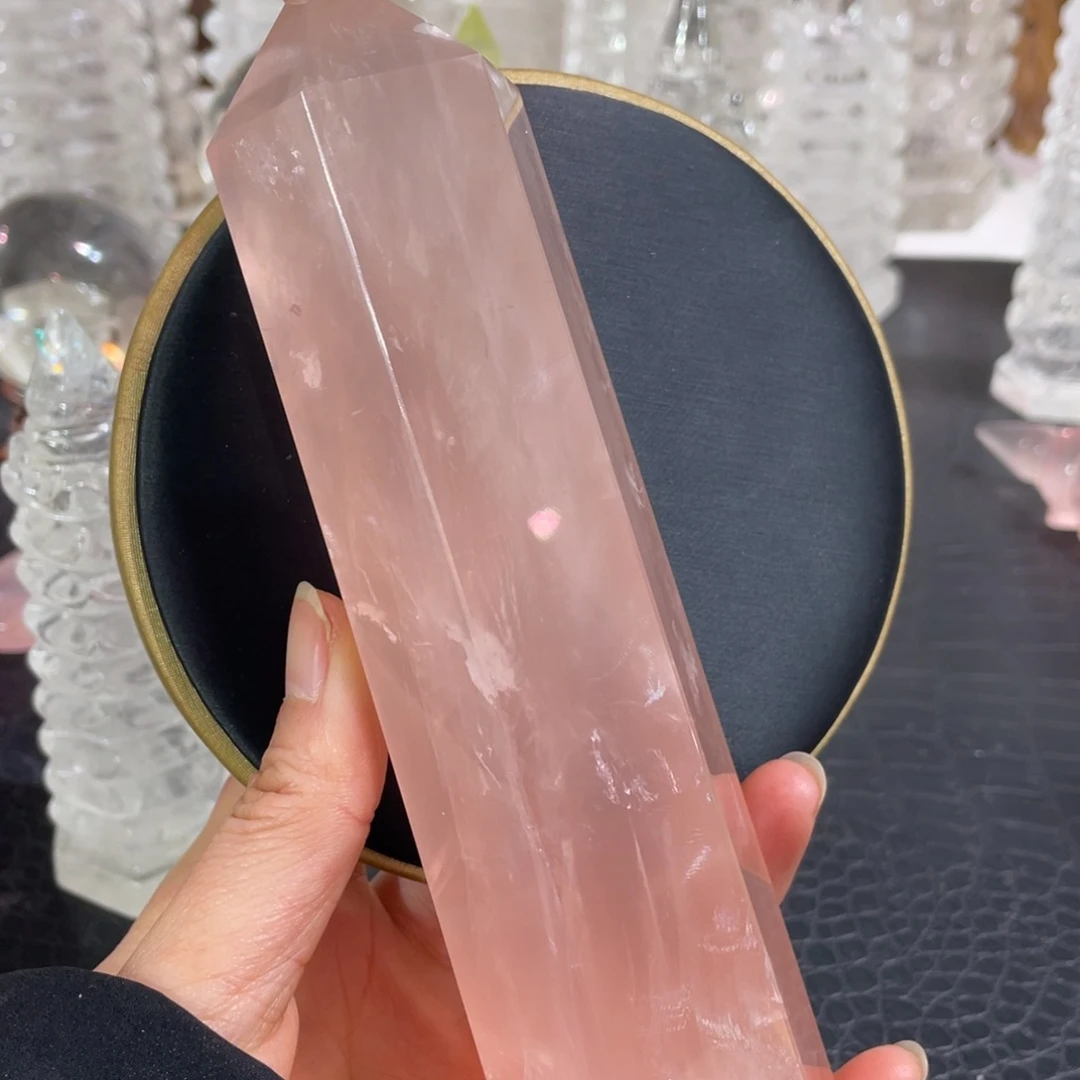 水晶摆件文昌塔未镶嵌?***?