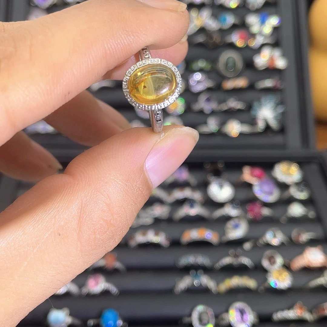 紫晶珠宝半成品未镶嵌