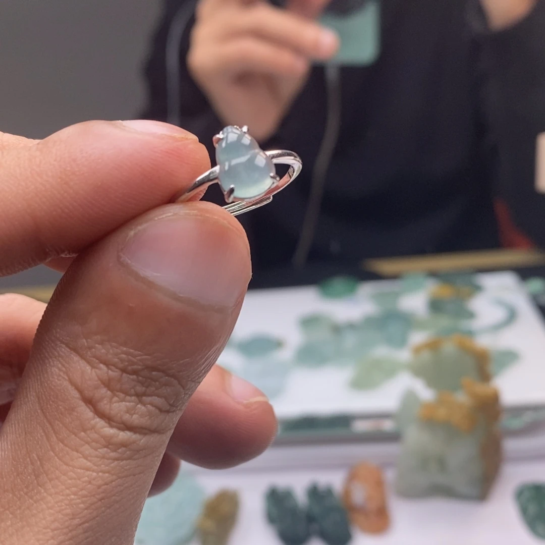 翡翠未镶嵌手链天然a货翡翠104