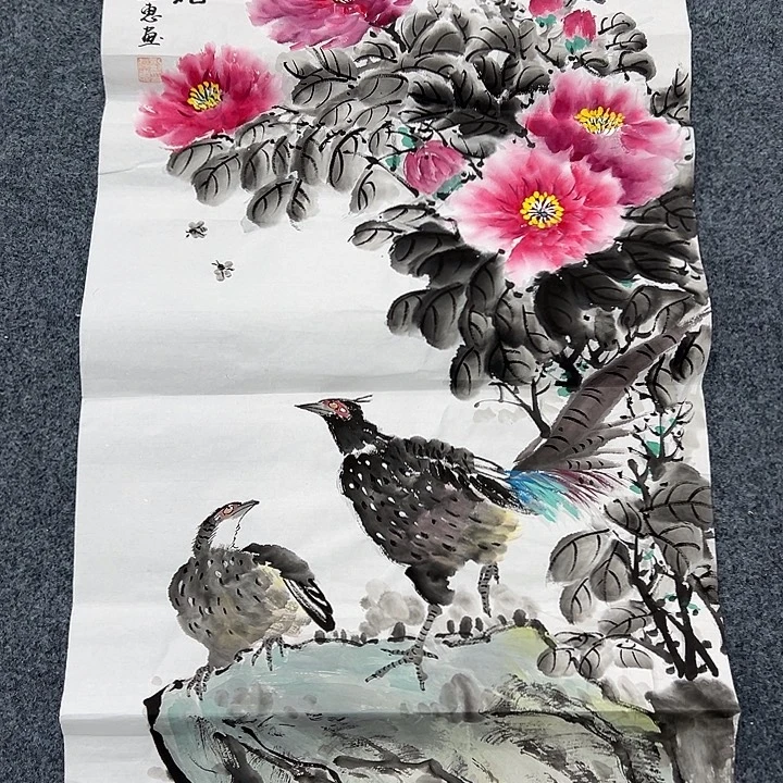 国画纯手绘作品图