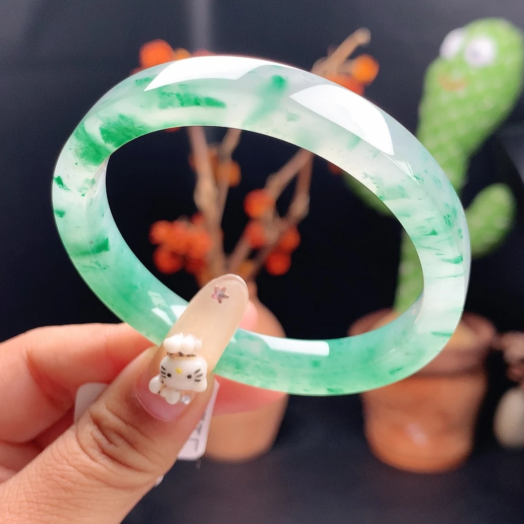 石英质玉未镶嵌镯子52