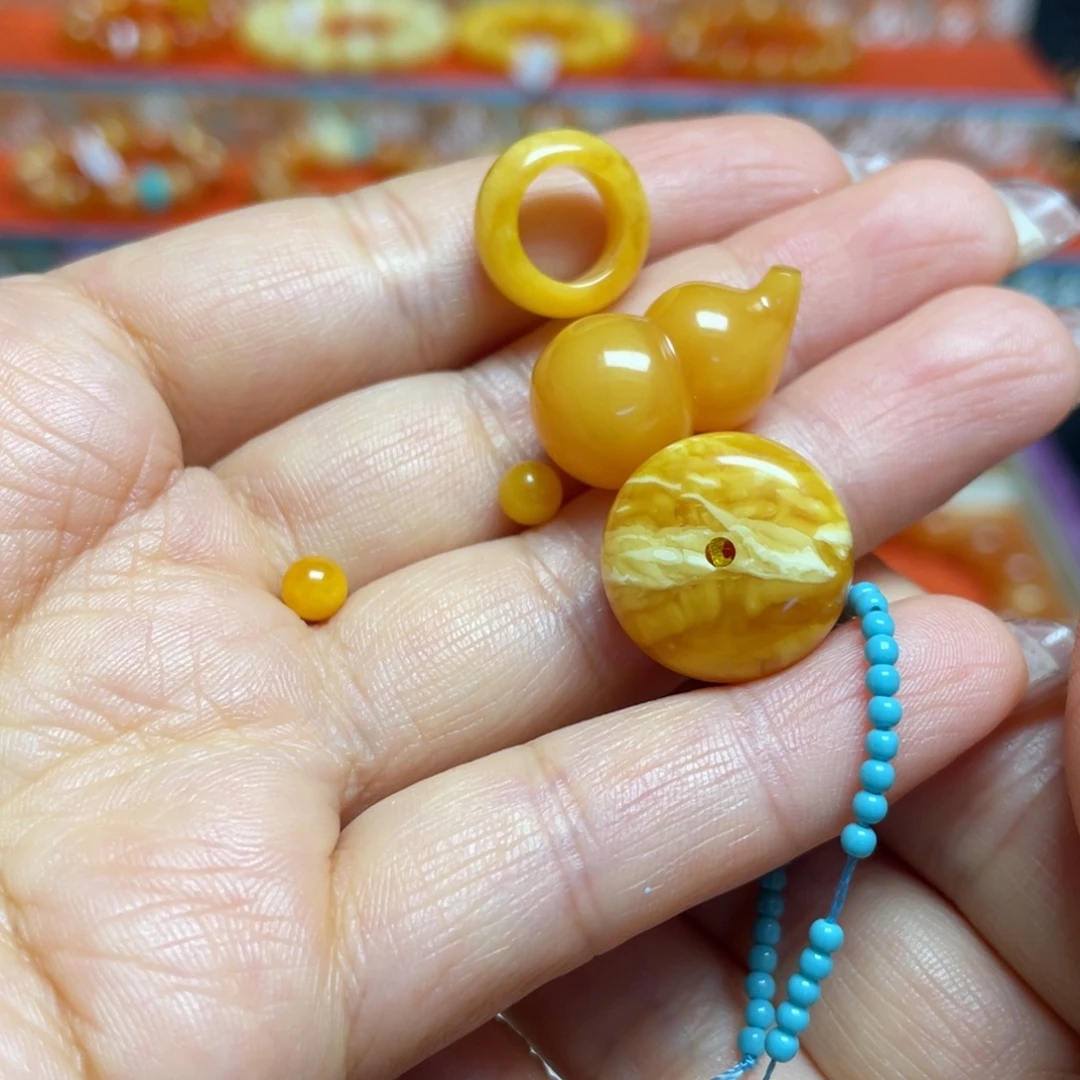 蜜蜡吊坠(不含链)未镶嵌滴流定制