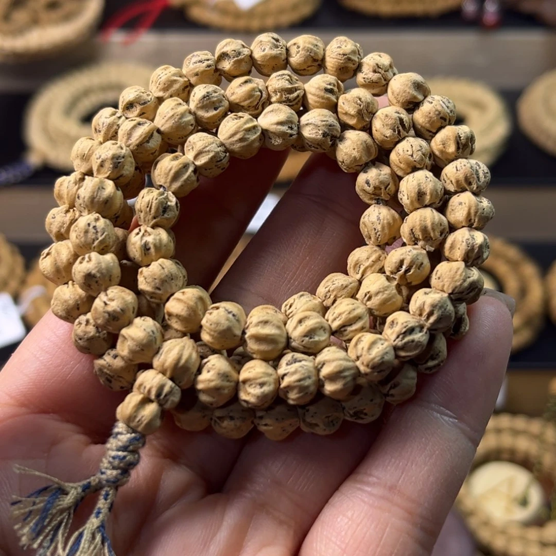 皮***花柏香籽/百香籽手串