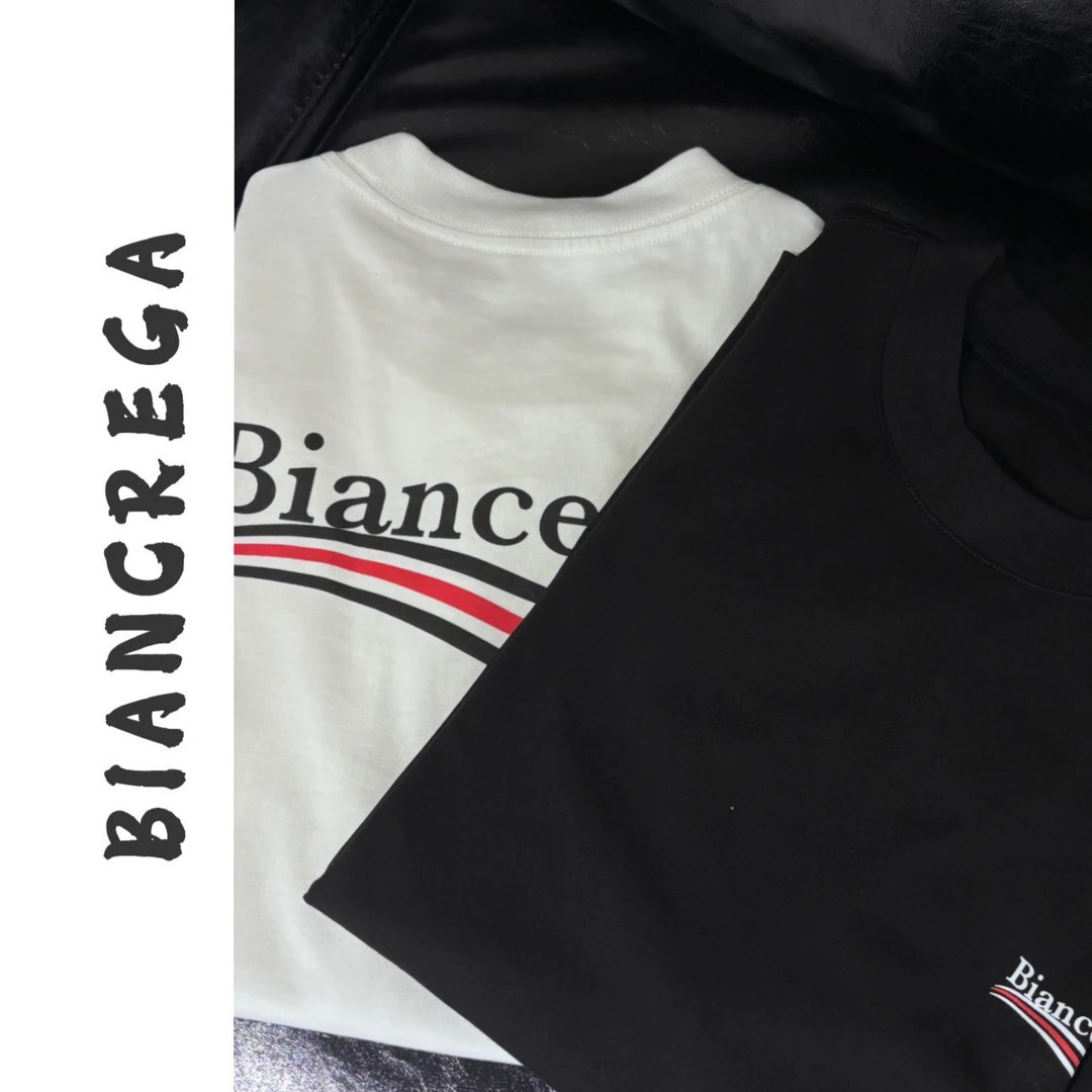 【九九专属】BIANCERGA 巴家“经典可乐标”重磅T恤 5001