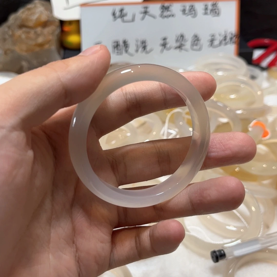 手镯玛瑙/玉髓合金祁*822