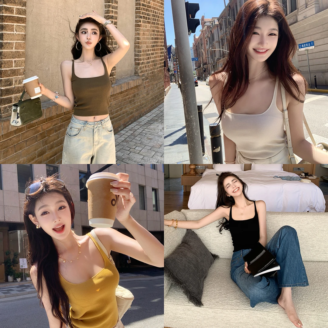 Lilylikes“肯豆醋酸背心”夏日清爽感醋酸莱赛尔背心演绎松弛日常!